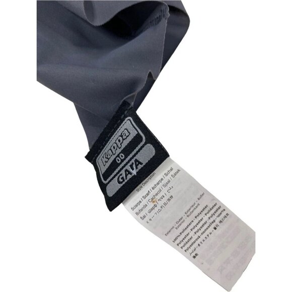 Kappa Gara Neck Gaiter Scarf Grey Polyester Sports Face Warmer Athletic - Picture 5 of 5